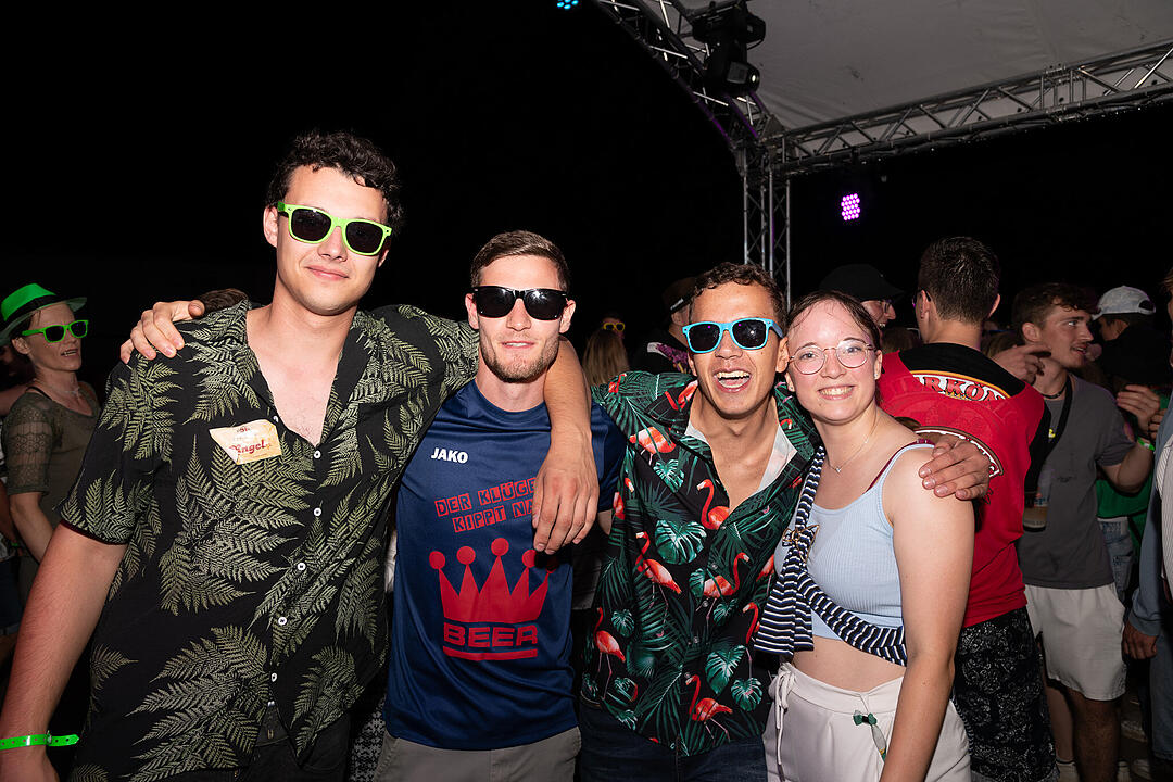 Impressionen von der Partynacht