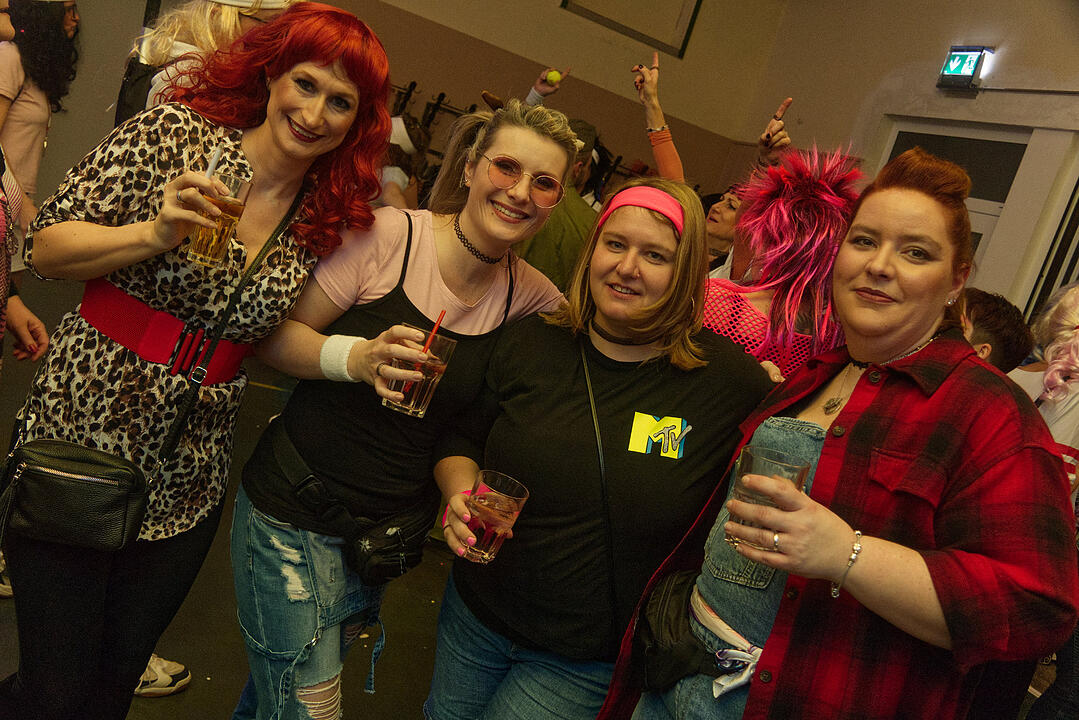 90er Party Fasching im Vereinsheim