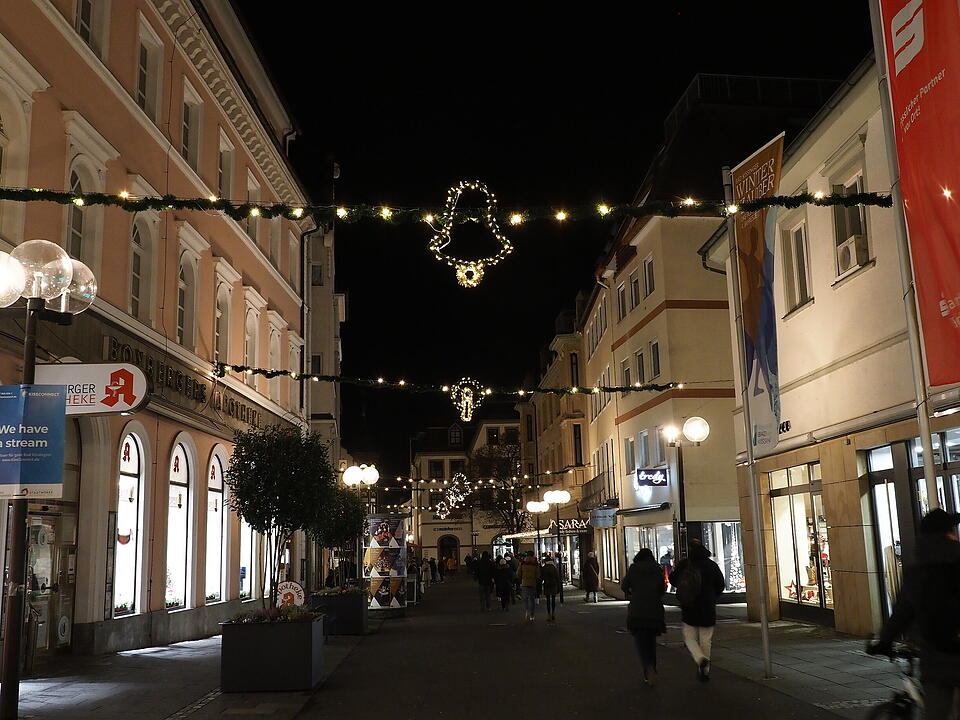 Weihnachtliche Stimmung in der Innenstadt