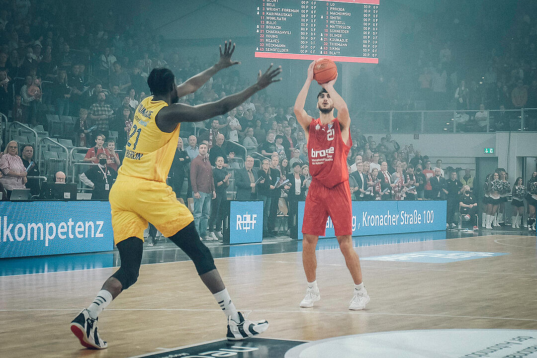Impressionen vom BBL-Spiel