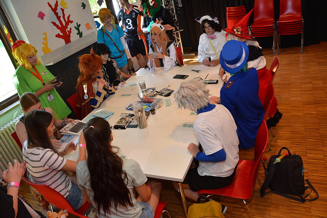 Zahlreiche Manga, Anime und Cosplay-Fans kamen nach Schweinfurt.