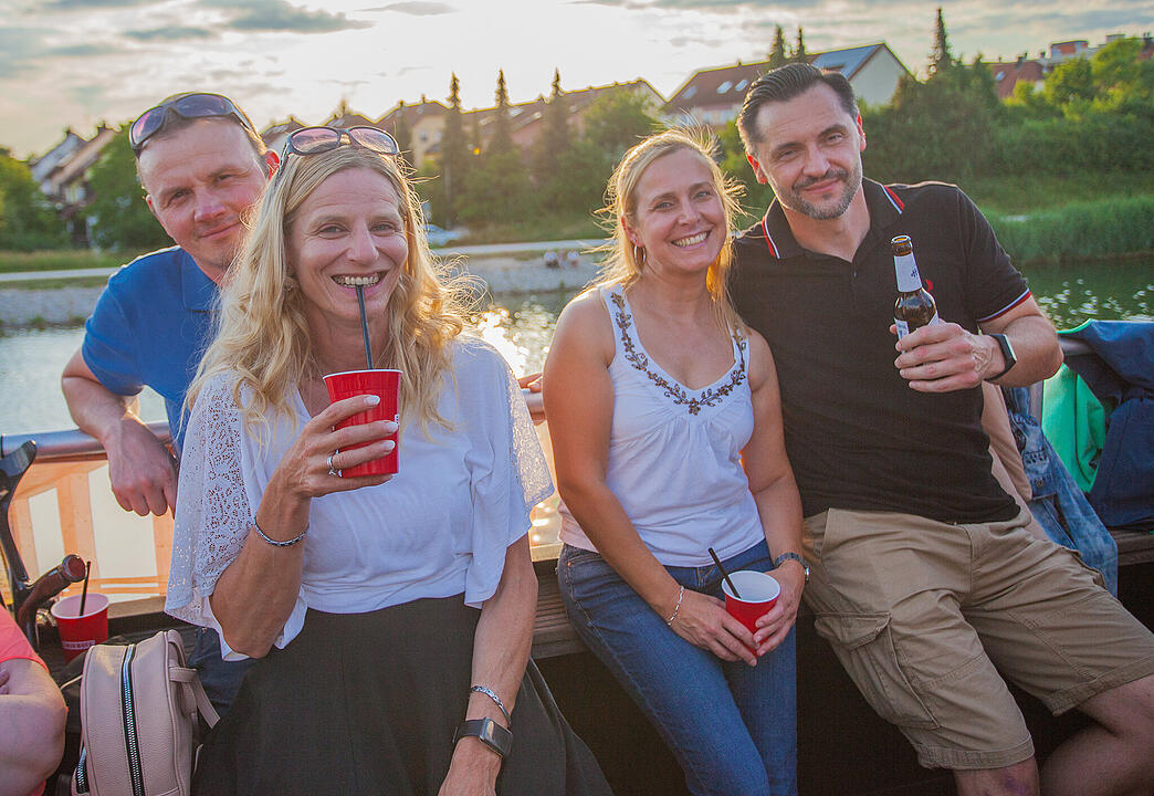 Bayern 3 Partyschiff in Fürth
