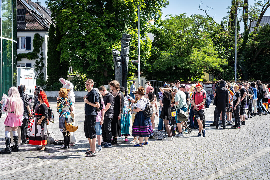Wunderschöne Cosplays konnten bewundert werden!