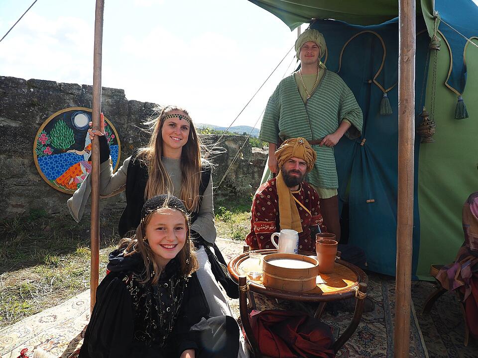 Stimmungsvolles Mittelalterfest
