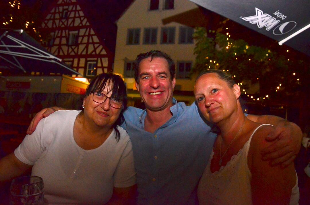 Auf dem Marktplatz Ebermannstadt wird gefeiert!