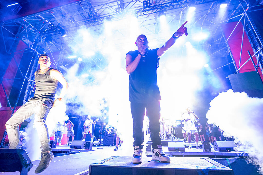 Mit vielen internationalen und nationalen Live-Acts!
