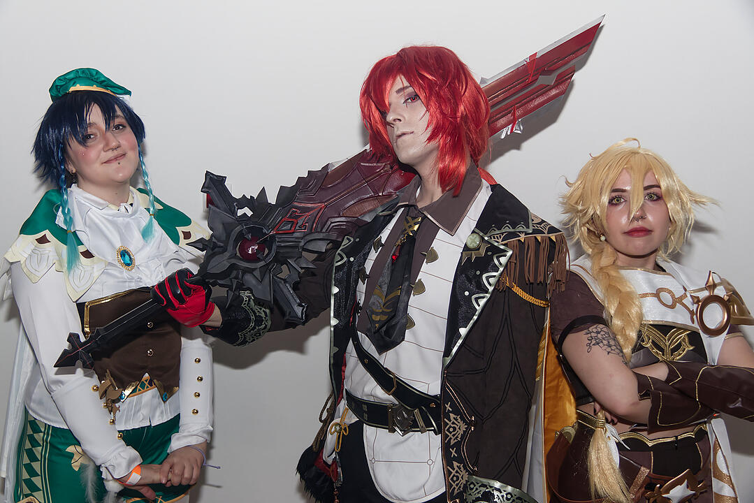 Portraits von Cosplayer*innen