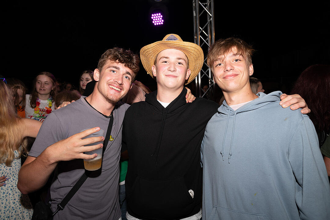 Impressionen von der Partynacht