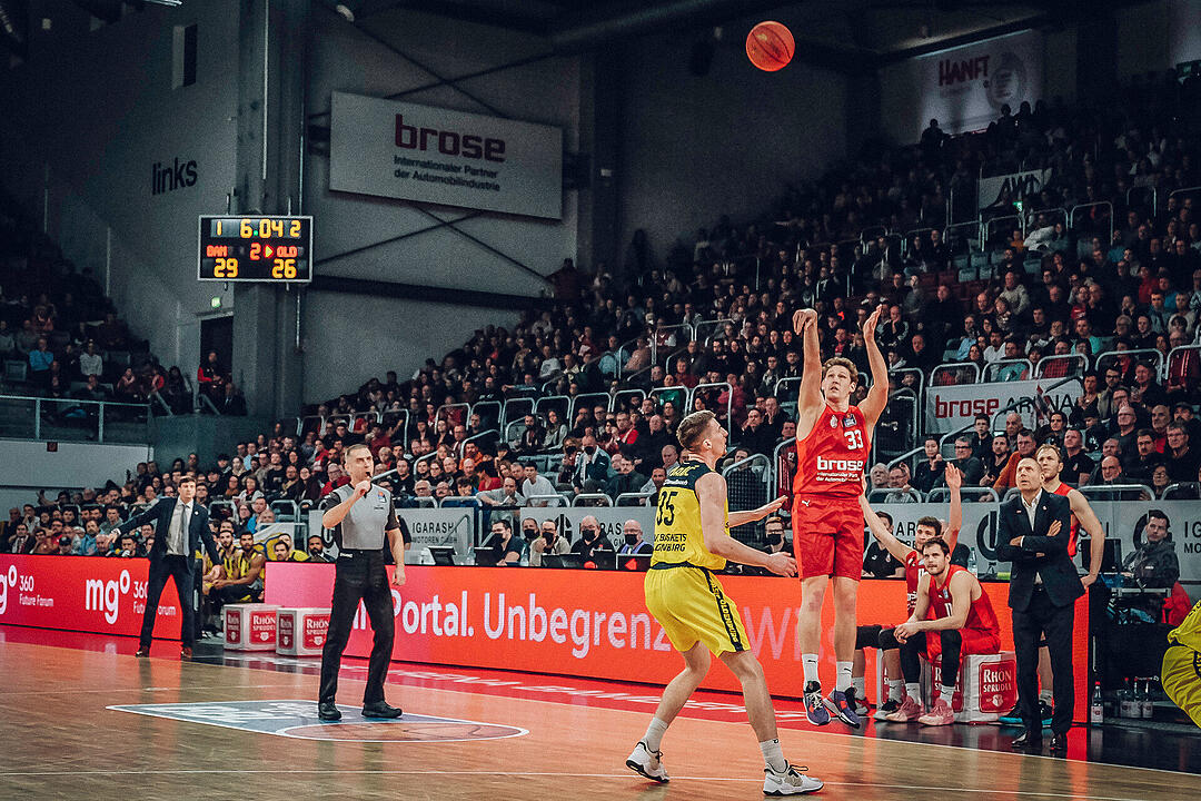 Dritter Sieg in Folge in der BBL.