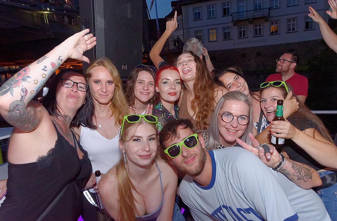 Auf drei Decks ging ordentlich die Post ab!