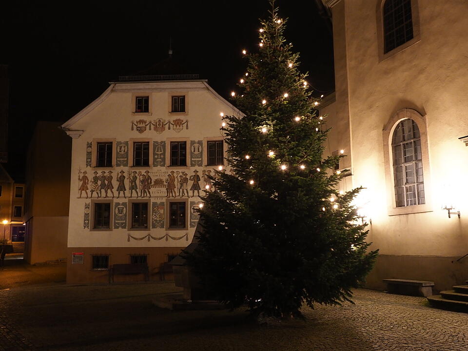 Weihnachtliche Stimmung in der Innenstadt