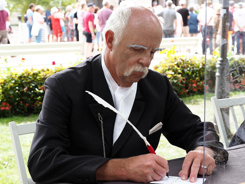 Historienspektakel im Kurpark