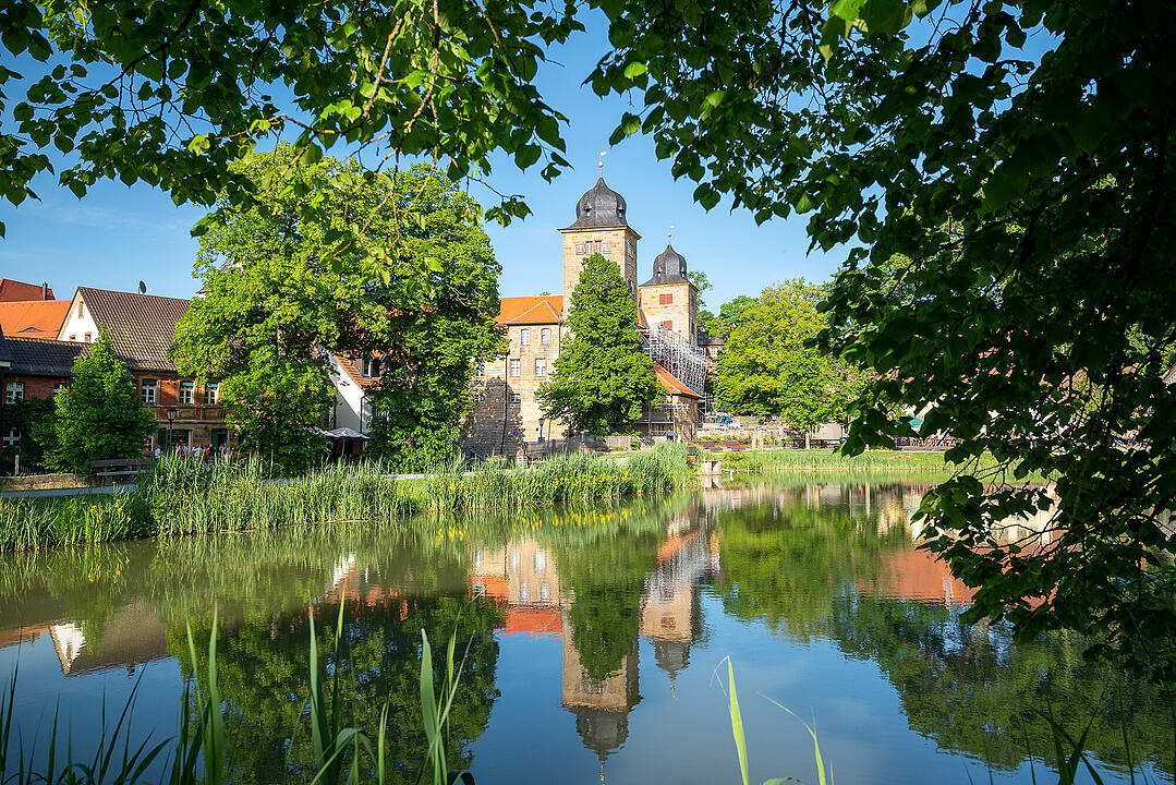 Beeindruckende Schlossanlage