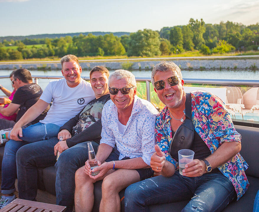 Bayern 3 Partyschiff in Fürth