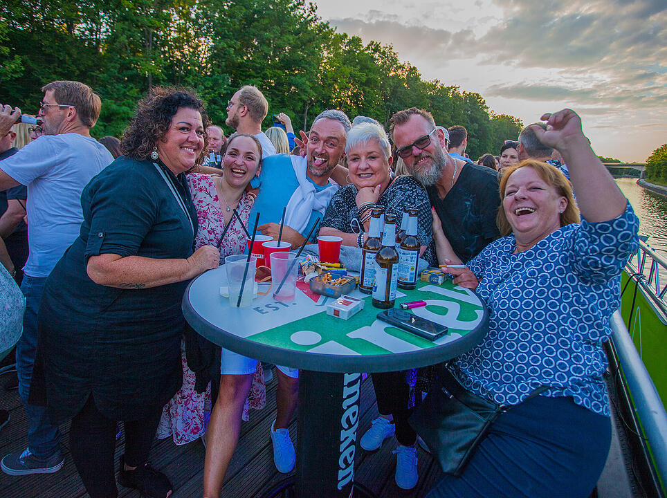 Bayern 3 Partyschiff in Fürth