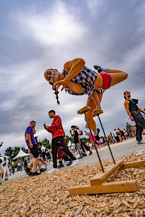 Beste Stimmung herrschte beim größten HipHop Open Air in Nordbayern!