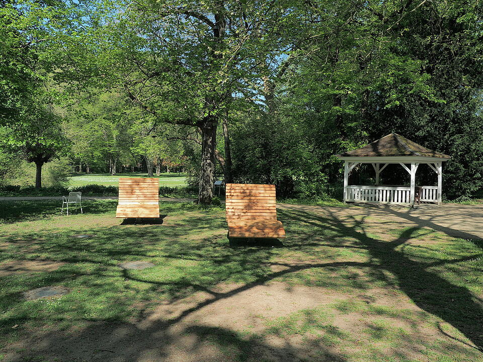 Landschaftsgarten im englischen Stil