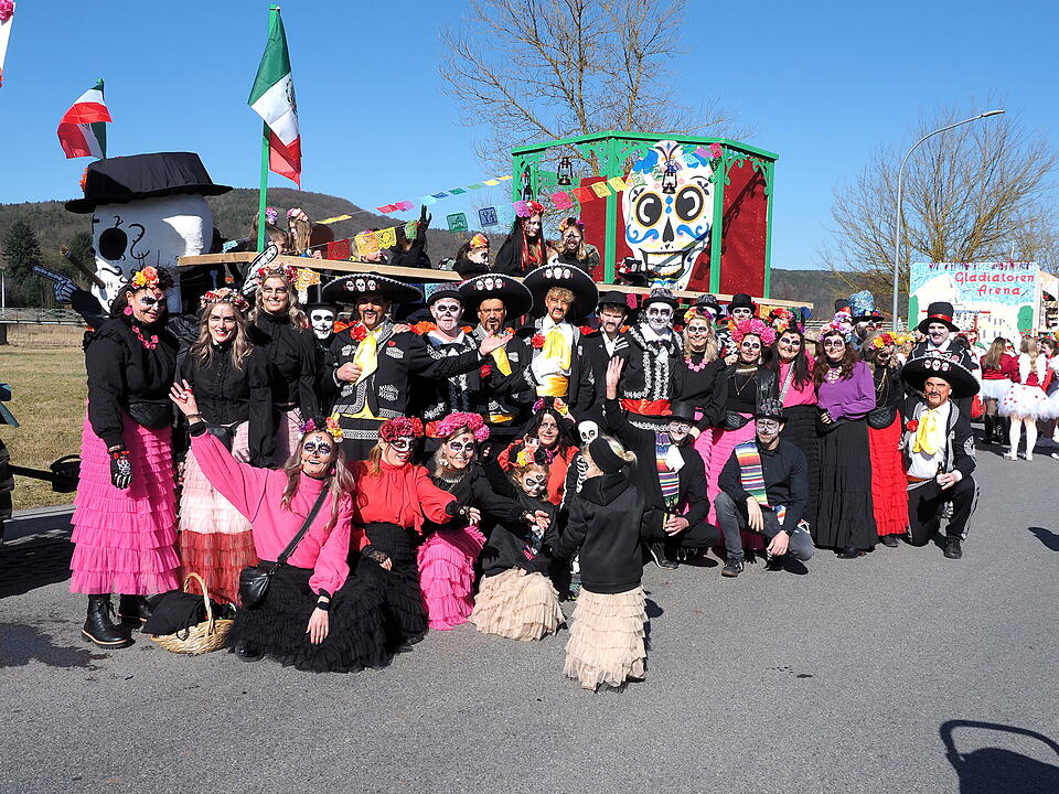 Buntes Faschingstreiben in Unterfranken!