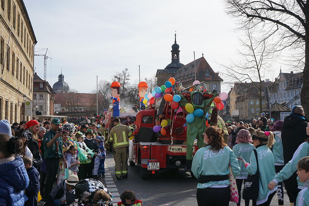 Die schönsten Bilder vom Faschingsumzug Bamberg 2025