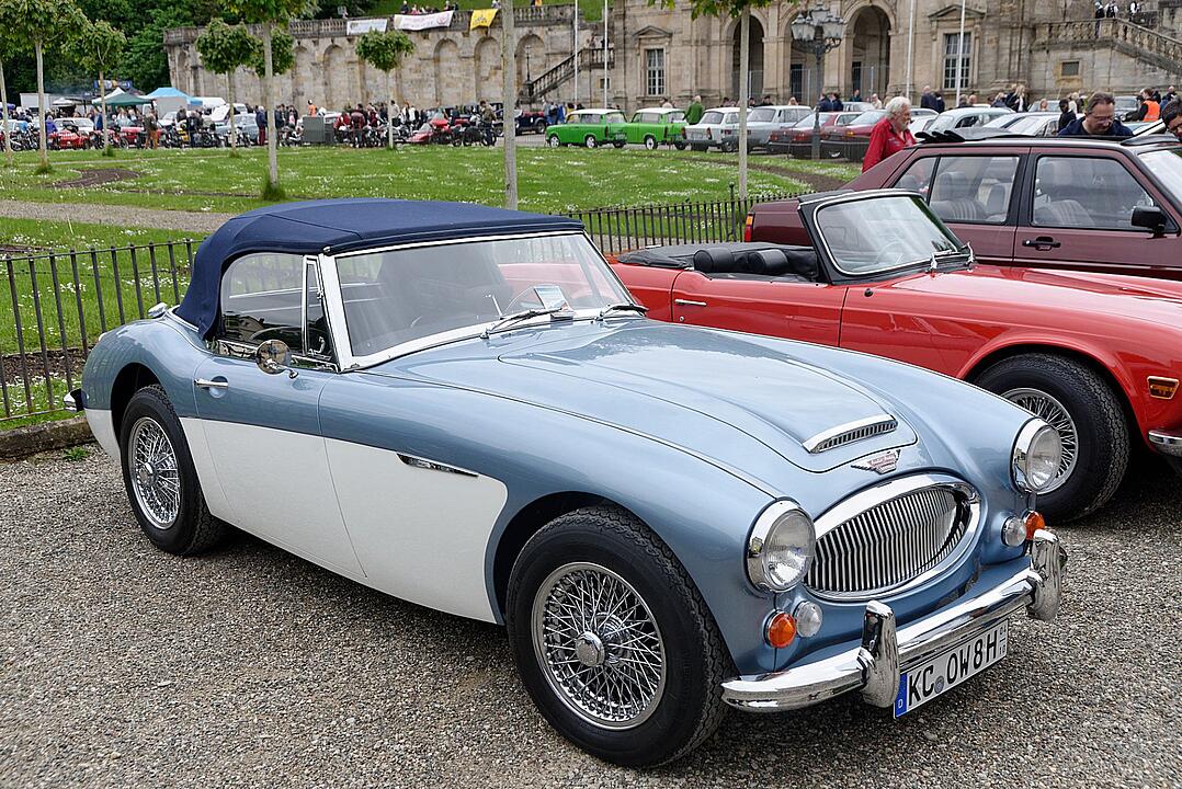Hunderte von Oldtimern konnten bestaunt werden.
