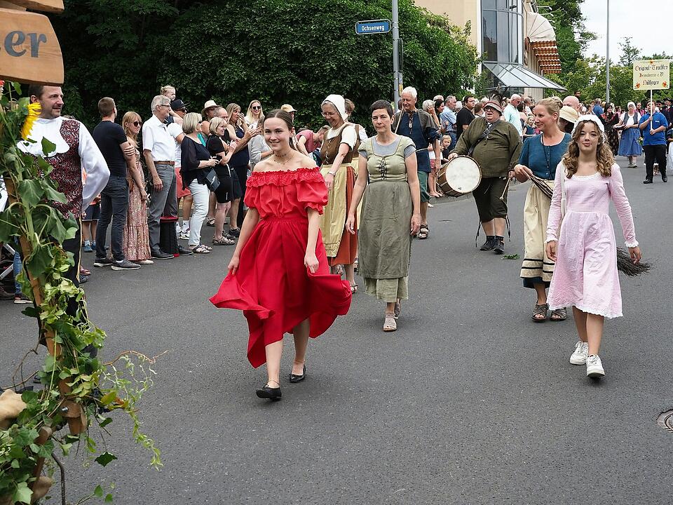 Das Historienspektakel zog wieder Tausende von Besuchern an.