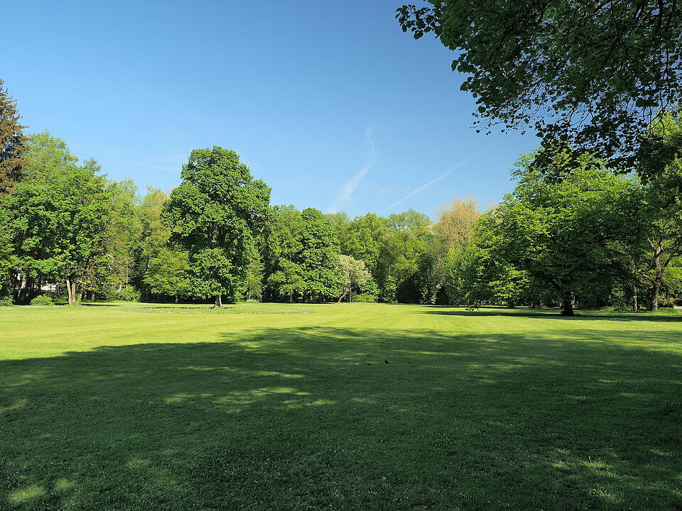 Landschaftsgarten im englischen Stil