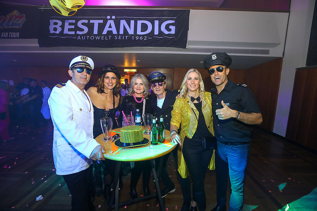 Beste Partystimmung in der Stadthalle