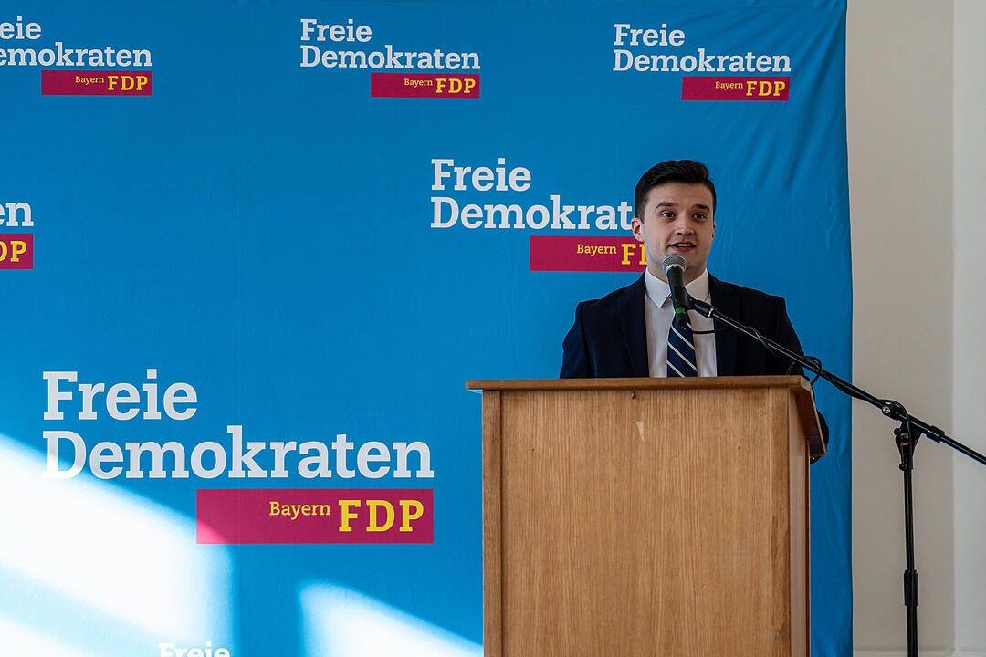Der Spitzenkandidat der Liberalen gab sich bürgernah.