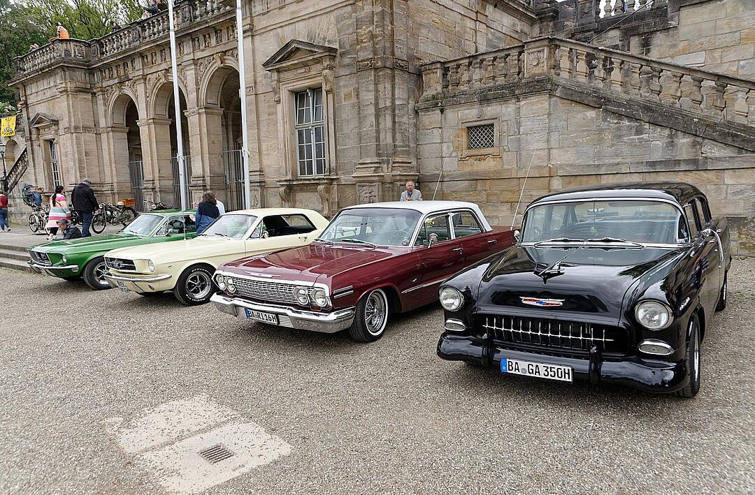 Hunderte von Oldtimern konnten bestaunt werden.