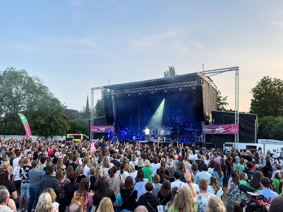 Max Giesinger begeisterte das Publikum zum 1000 Jahre Jubiläum!