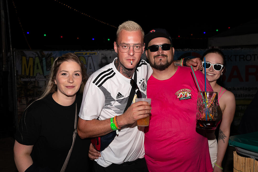 Impressionen von der Partynacht