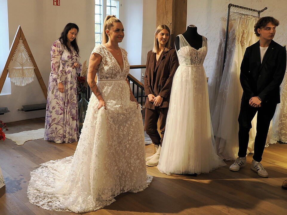 Beim Wedding Festival gab es alles rund um das Thema Hochzeit.