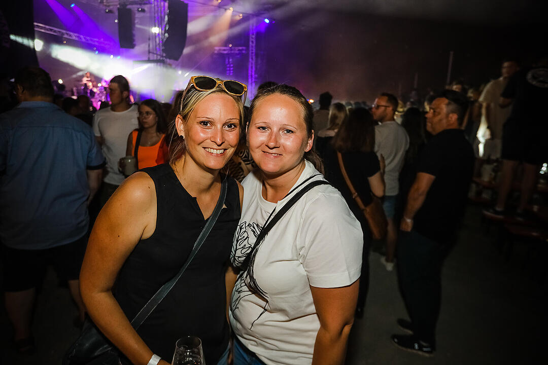 Erstklassige Stimmung mit den Almrockern!