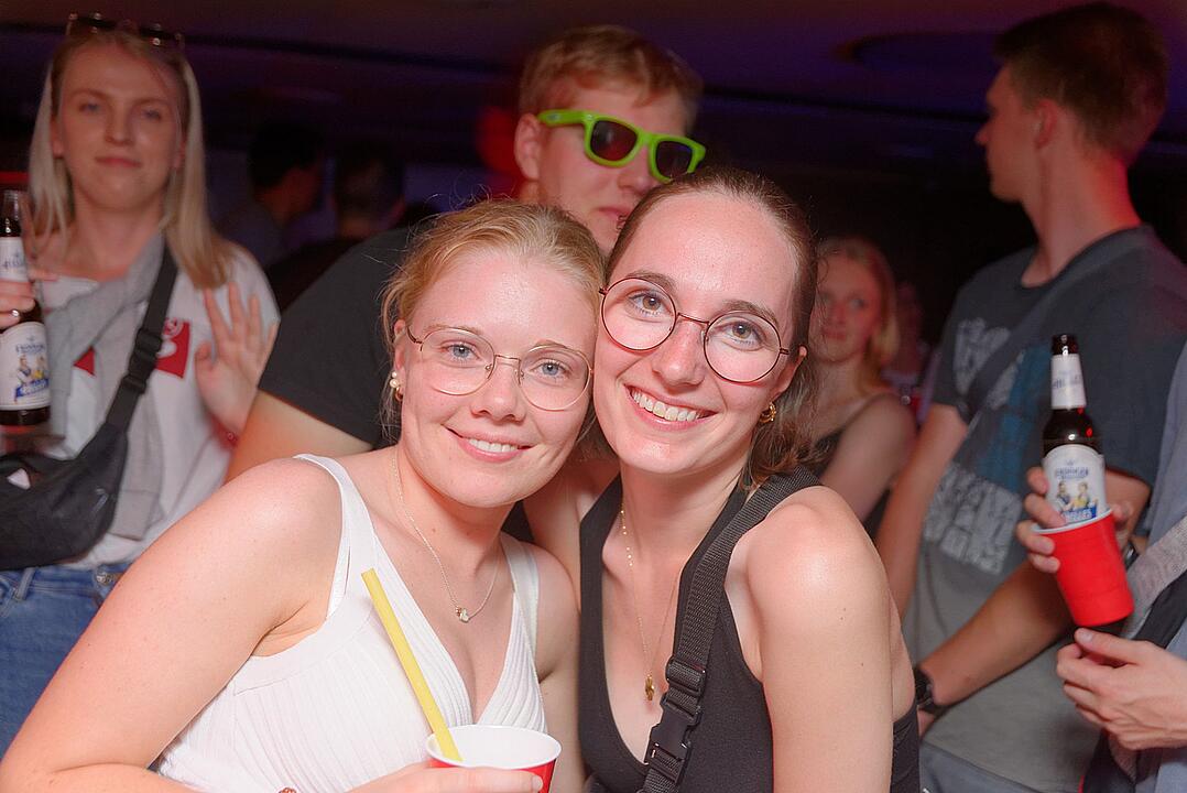 Auf drei Decks ging ordentlich die Post ab!