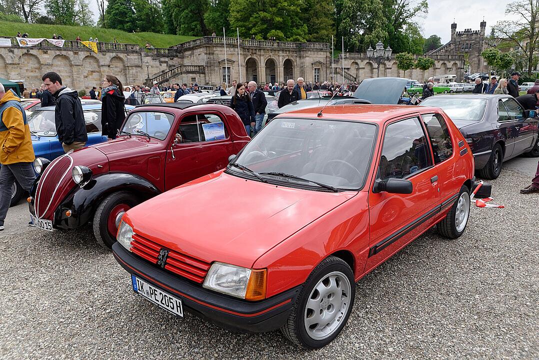 Hunderte von Oldtimern konnten bestaunt werden.