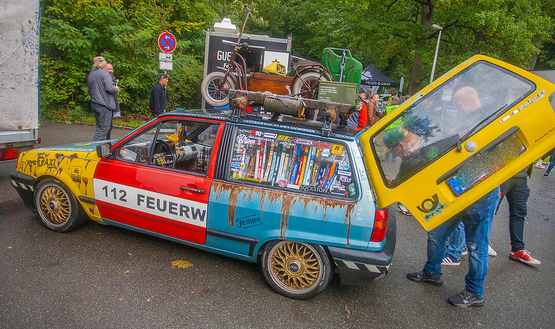 Viele verschiedene Kisten und rasante Fahrten sorgten für Begeisterung!