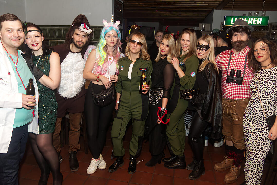 Faschingsparty im Sportheim des FSV Stadeln