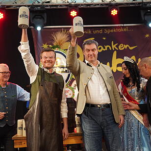 Das Nürnberger Frühlingsfest 2024 ist eröffnet.