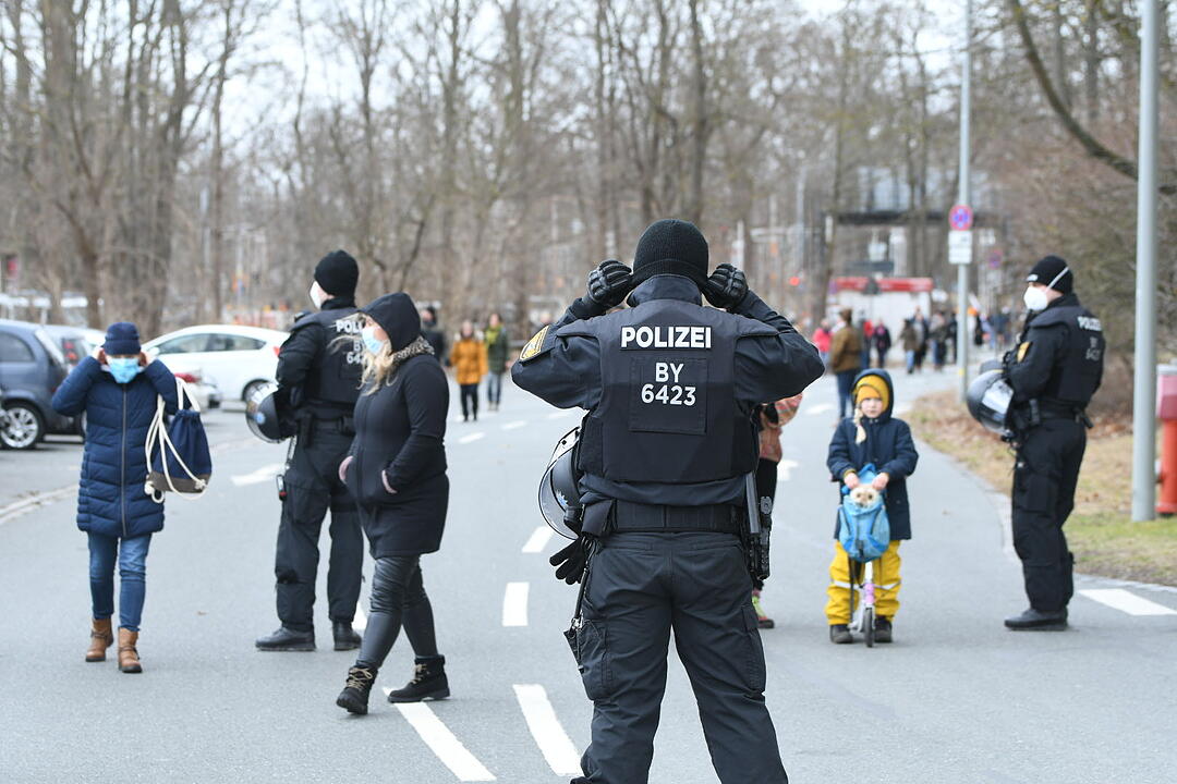 "Mega-Demo in Nürnberg"