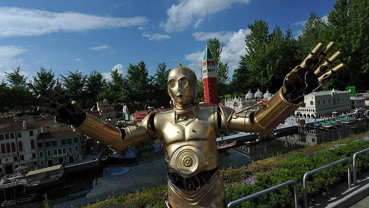 Wenn's um Star Wars geht, darf der R2D2 nicht fehlen. Foto: Legoland Deutschland