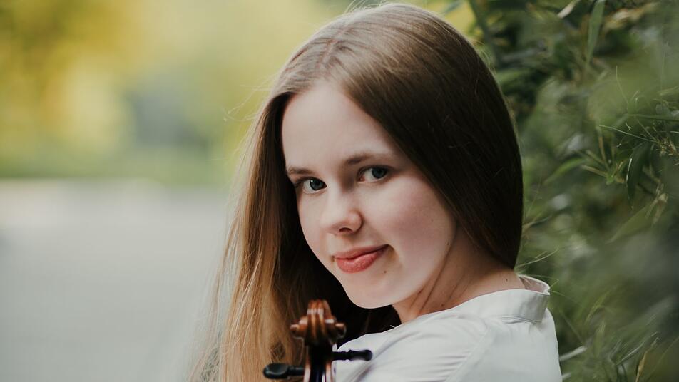 Die Solistin Mascha Wehrmeyer spielt von Kindheit an Violine.