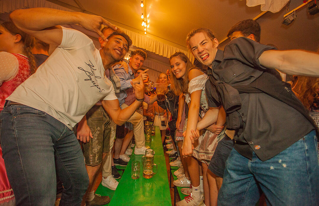 Ausgelassene Stimmung mit rocKing und Tasty 7.