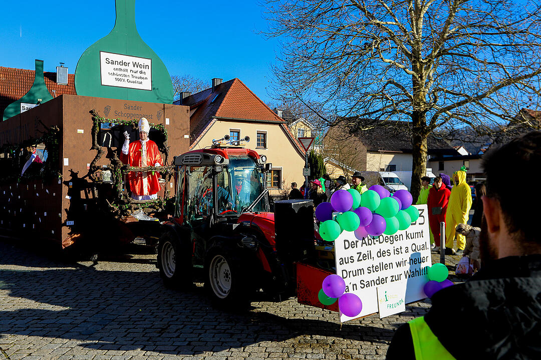 Fasching in Sand am Main!