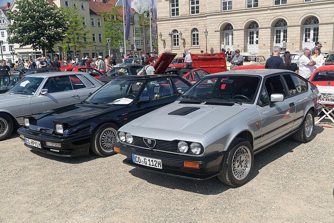Hunderte von Oldtimern konnten bestaunt werden!