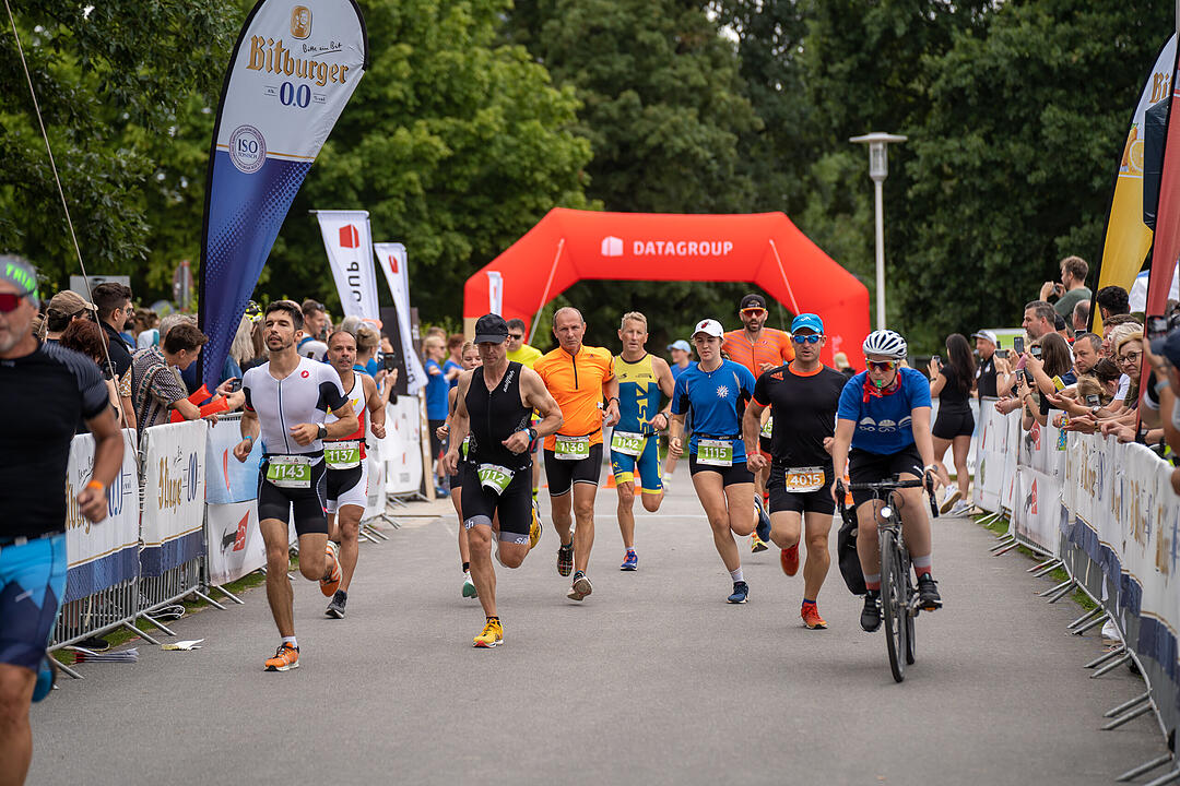 Der Triathlon war in diesem Jahr nur ein Duathlon!