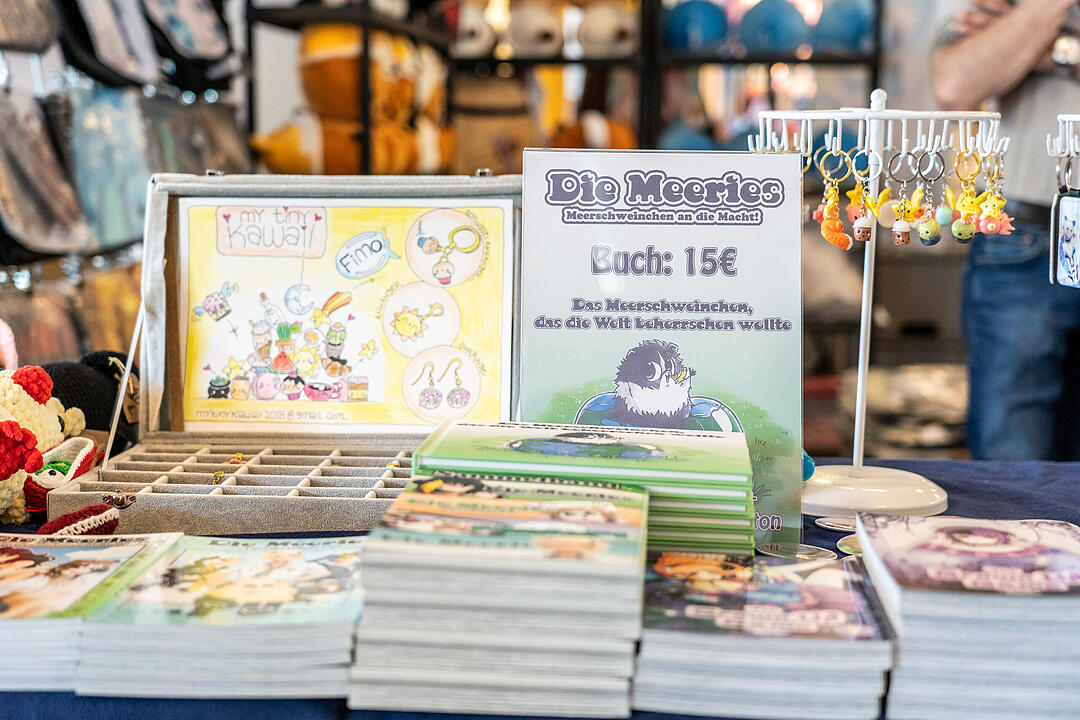 Ganz viele Cosplayer aus nah und fern feiern ihr Hobby!