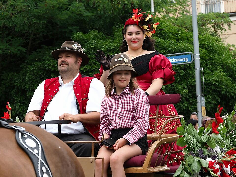 Das Historienspektakel zog wieder Tausende von Besuchern an.