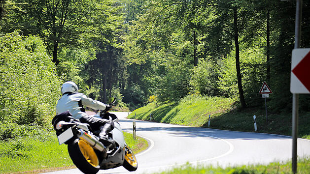 Motorrad, Motorradfahrer, Mororradtour, Westerwald