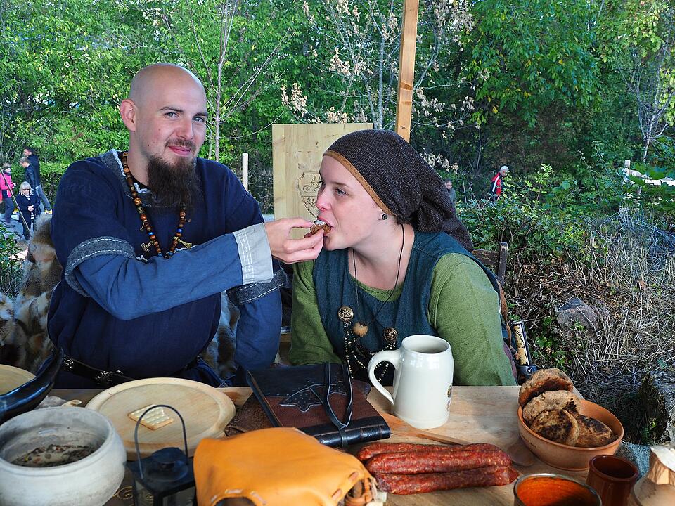 Stimmungsvolles Mittelalterfest