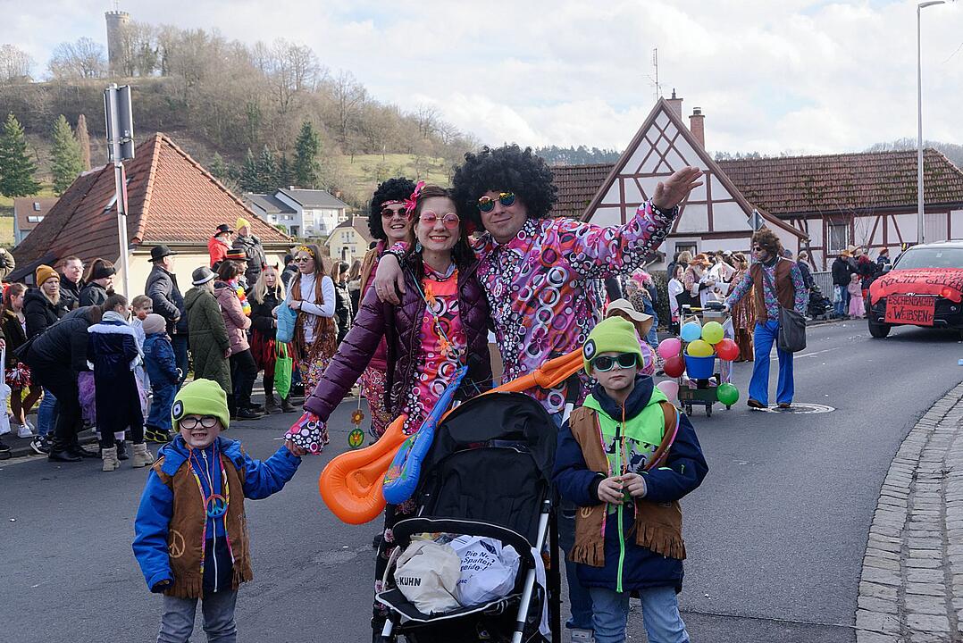 Der Jubiläumsumzug am Faschingsdienstag